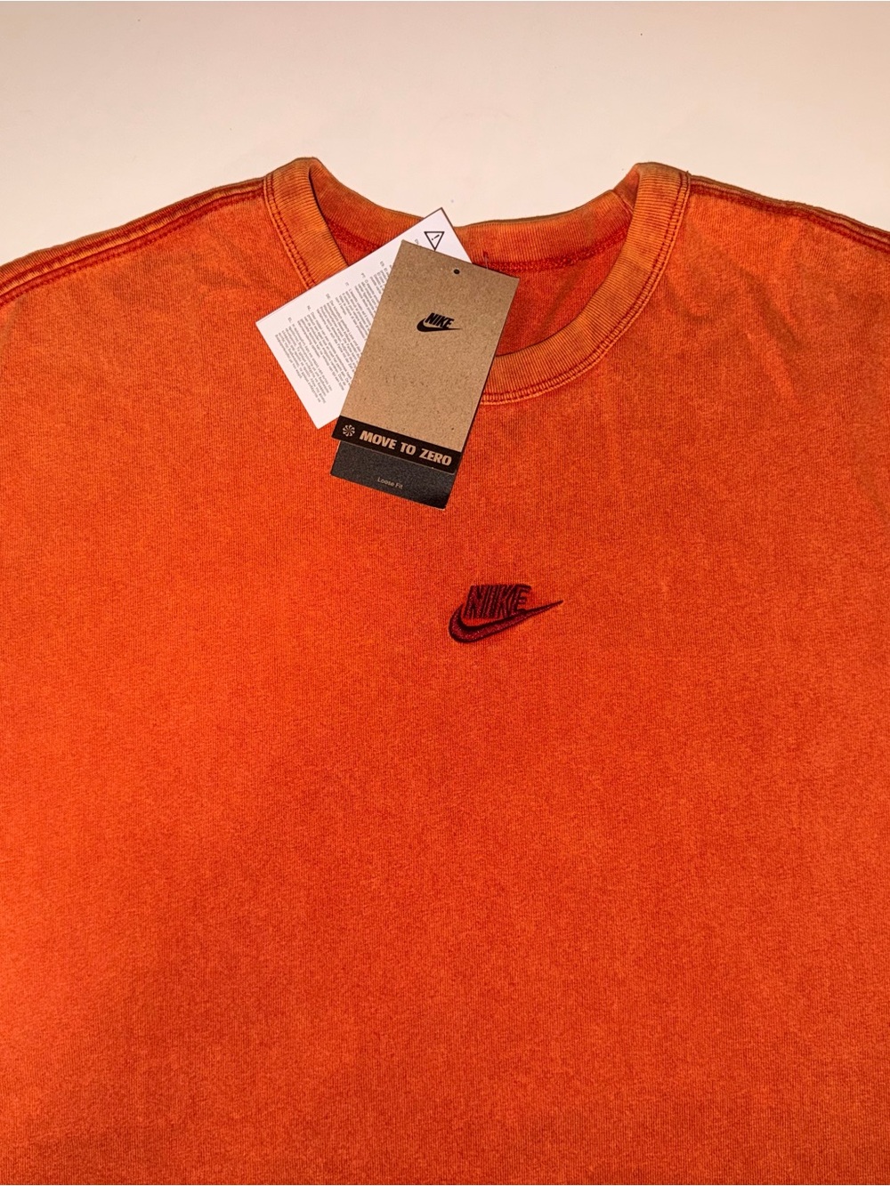 Nike Vintage Wash Orange T